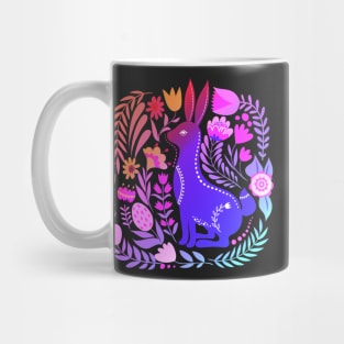 Rabbit Forest Animal Design Mug